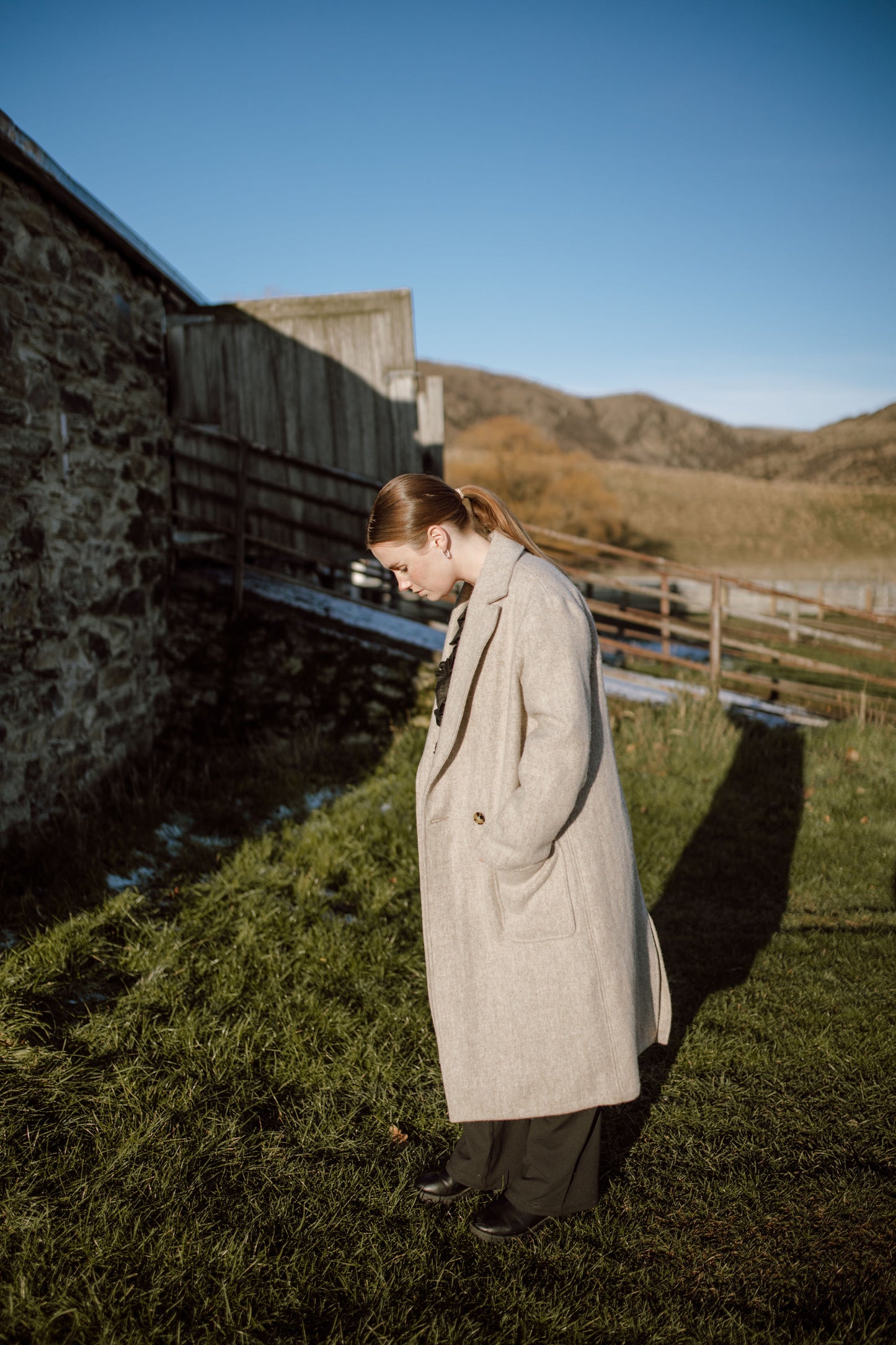 The Atér Original Wool Coat - Wheat