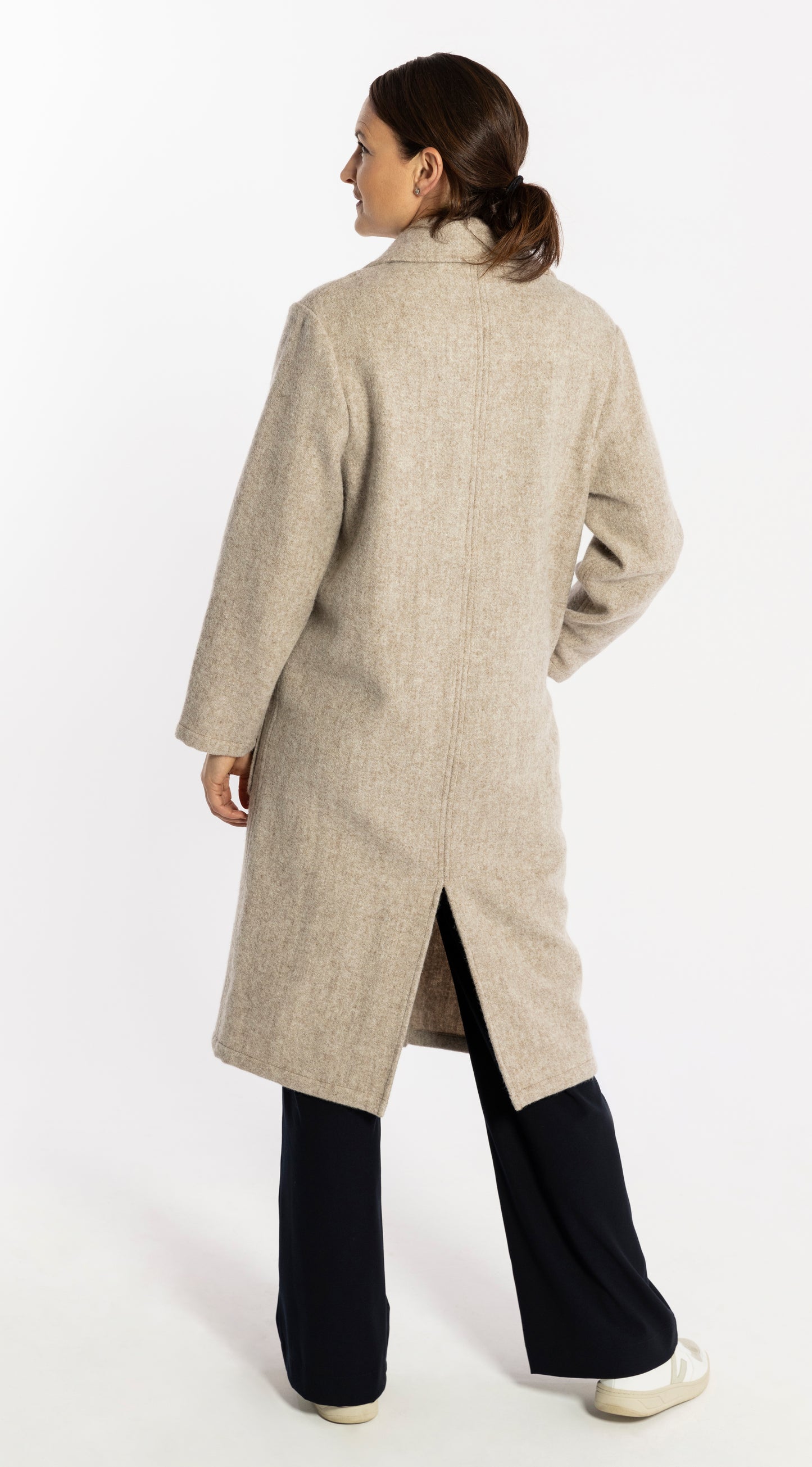 The Atér Original Wool Coat - Wheat