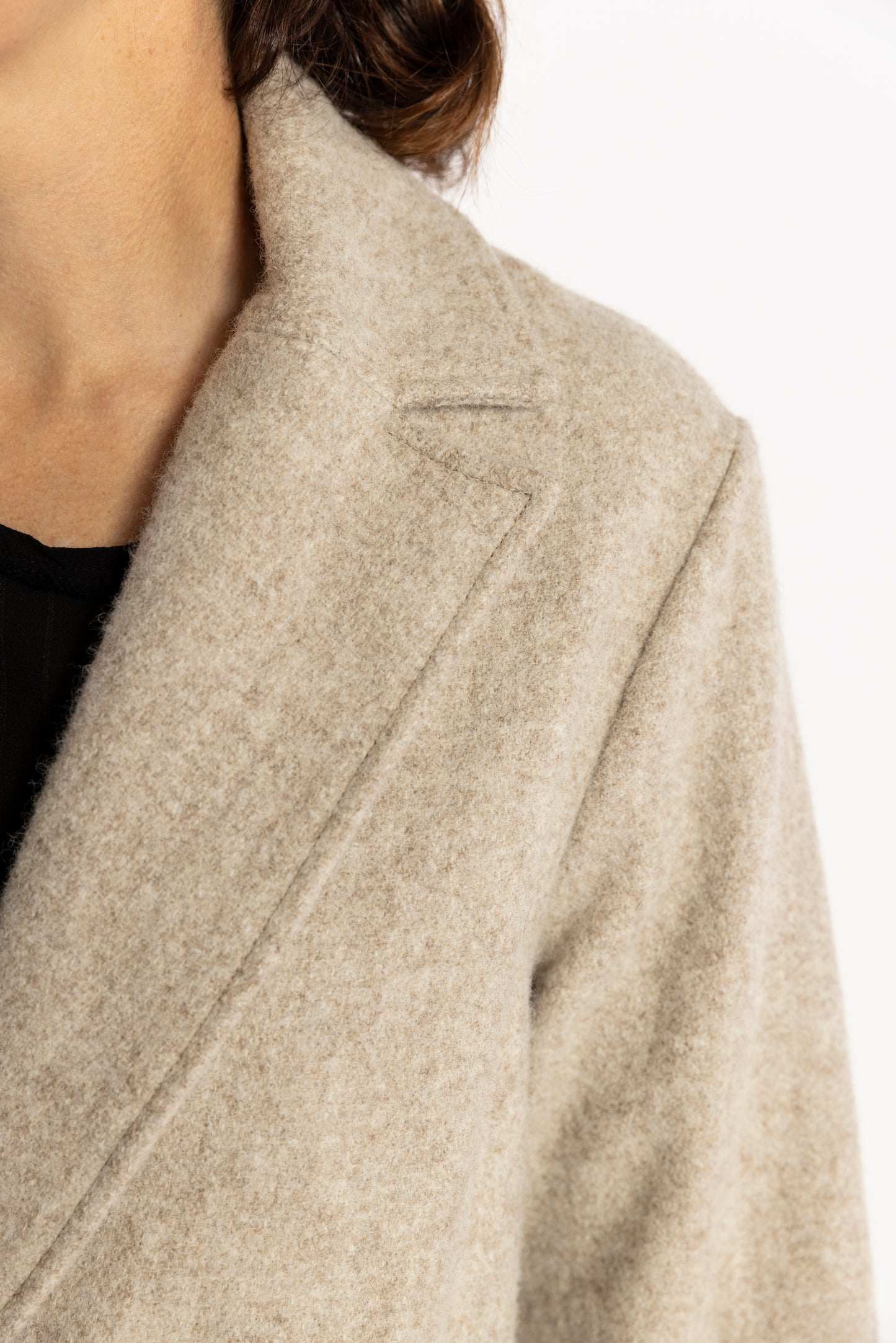 The Atér Original Wool Coat - Wheat