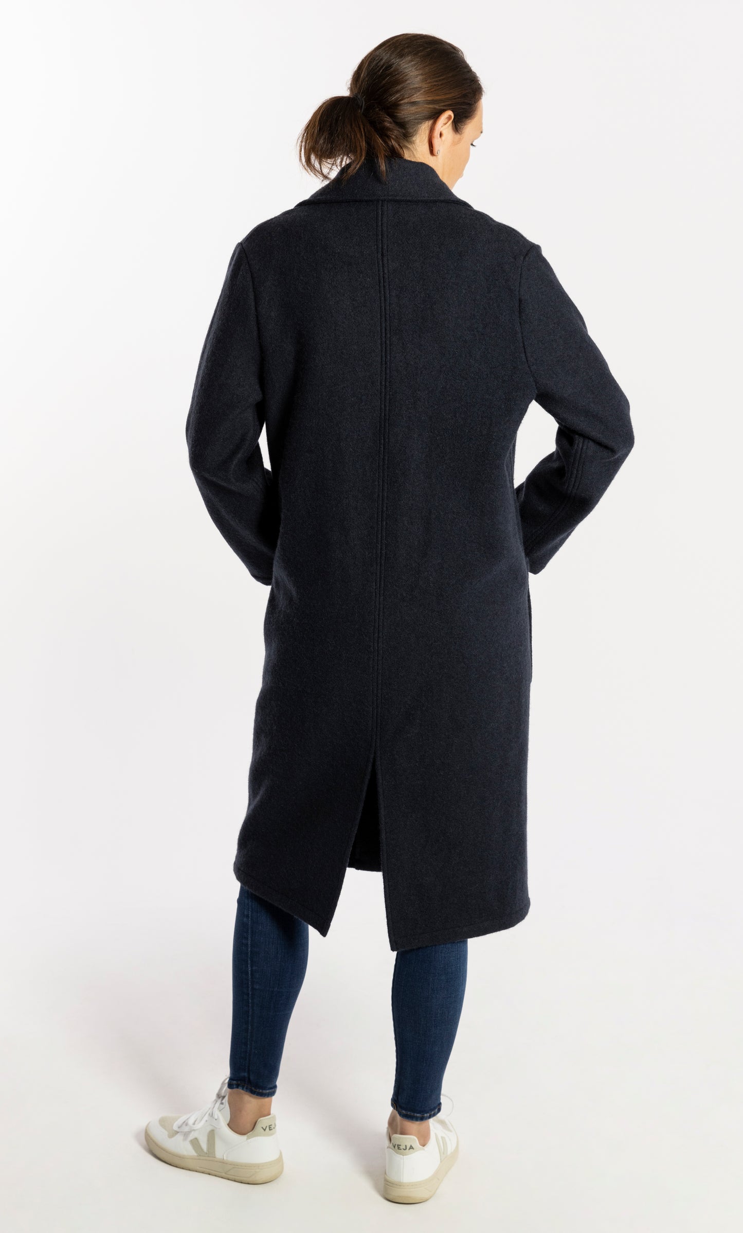 The Atér Original Wool Coat - French Navy